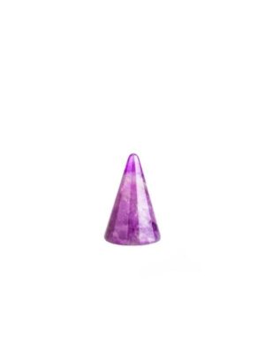 JD273-AM Single Quartz Ring Cone - Amethyst